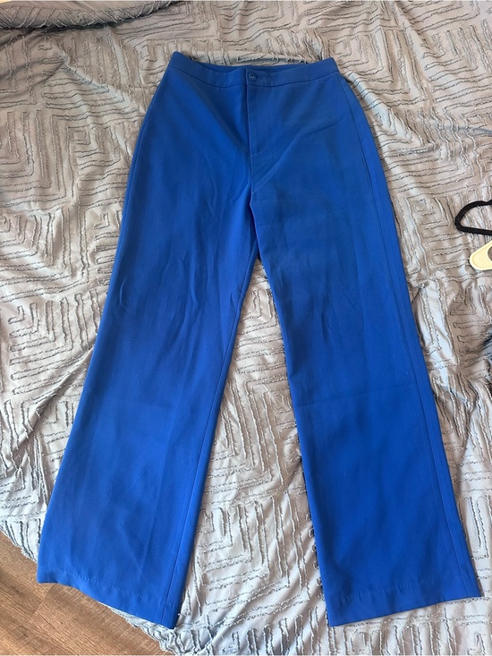 Lulus Pants - Lulu's Men's Wide-Leg Pants in Cobalt Blue Never Worn